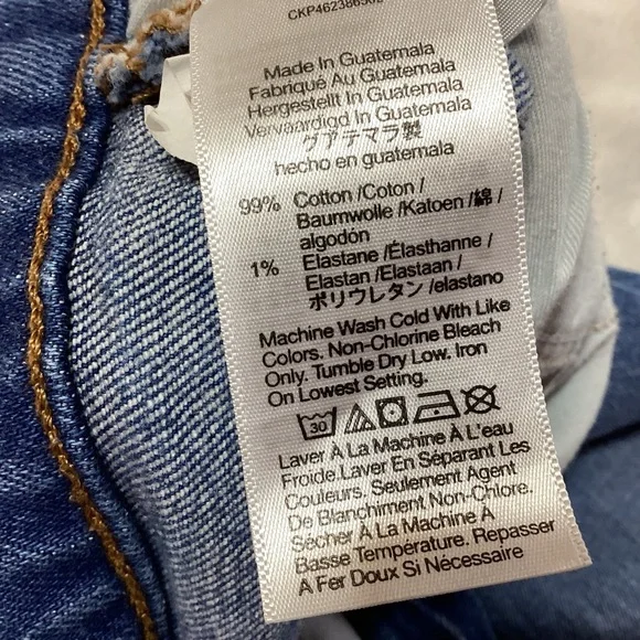 The Perfect Vintage Straight Jean in Blue by Madewell High-Waisted Classic 26 - Picture 12 of 12